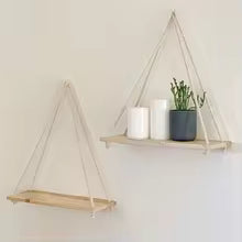 1PC Wooden Swing